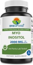Suplemento Brieofood Myo-Inositol 2000 mg 60 comprimidos Suplemento Brieofood Myo-Inositol 2000 mg 60 comprimidos