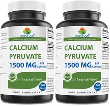 Suplemento Brieofood Pyruvato de Cálcio 1500mg 240 Cápsulas