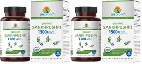 Suplemento Brieofood Sankhpushpi Orgânico 1500 mg 90 comprimidos Suplemento Brieofood Sankhpushpi Orgânico 1500 mg 90 comprimidos