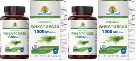 Suplemento Brieofood Wheatgrass Orgânico 1500 mg 90 comprimidos Suplemento Brieofood Wheatgrass Orgânico 1500 mg 90 comprimidos