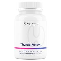 Suplemento Bright Naturals Thyroid Renew para Mulheres - 60 Cápsulas