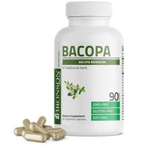 Suplemento Bronson Bacopa 1200 mg, extrato 8:1 90 cápsulas