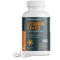 Suplemento Bronson Basics Vitamina K2 D3 5000IU (125mcg)