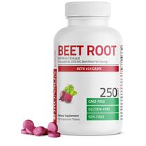 Suplemento Bronson Beet Root Extra Strength 250 comprimidos