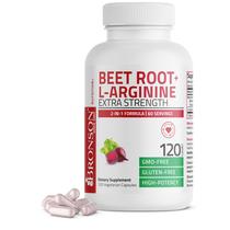 Suplemento Bronson Beet Root + L-Arginina 2000mg 120 cápsulas Suplemento Bronson Beet Root + L-Arginina 2000mg 120 cápsulas