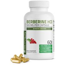 Suplemento Bronson Berberine HCI Berberis Aristata 500 mg 60 cápsulas