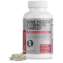 Suplemento Bronson Bone Health & Strength Complex 250 comprimidos