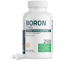 Suplemento Bronson Boron 3mg Quelatado de Absorção Superior