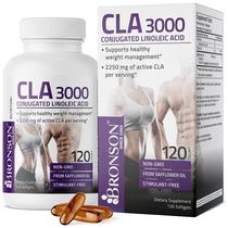 Suplemento Bronson CLA 3000 - Alta Potência - 120 Cápsulas