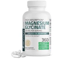 Suplemento Bronson Glicinato de Magnésio 200mg 360 Cápsulas
