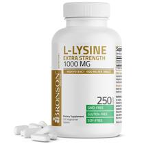 Suplemento Bronson L-Lisina Extra Strength 1000 mg 250 comprimidos Suplemento Bronson L-Lisina Extra Strength 1000 mg 250 comprimidos