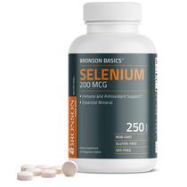 Suplemento Bronson Selenium 200mcg Imune e Antioxidante 250 comprimidos