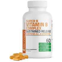 Suplemento Bronson Super B Vitamin B Complex 60 comprimidos