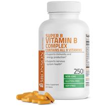 Suplemento Bronson Vitamin B Complex 250 comprimidos