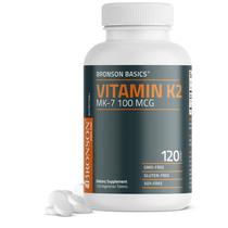 Suplemento Bronson Vitamina K2 MK-7 100mcg 120 comprimidos