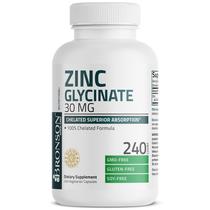 Suplemento Bronson Zinco Glicinato 30mg 240 Cápsulas Suplemento Bronson Zinco Glicinato 30mg 240 Cápsulas