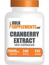 Suplemento BULKSUPLEMENTS.COM Cápsulas de extrato de cranberry 240 Suplemento BULKSUPLEMENTS.COM Cápsulas de extrato de cranberry 240