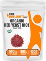 Suplemento BulkSupplements.com Arroz vermelho orgânico 500g Suplemento BulkSupplements.com Arroz vermelho orgânico 500g