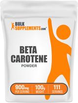 Suplemento BulkSupplements.com Betacaroteno em pó 100g