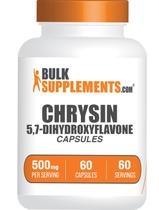 Suplemento BulkSupplements.com Chrysin 500mg 60 cápsulas