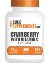 Suplemento BulkSupplements.com Cranberry com vitamina C 40 mg