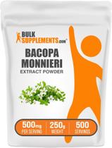 Suplemento BulkSupplements.com Extrato de bacopa em pó 250g Suplemento BulkSupplements.com Extrato de bacopa em pó 250g