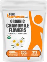 Suplemento BulkSupplements.com Extrato de camomila orgânica 250g Suplemento BulkSupplements.com Extrato de camomila orgânica 250g