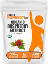 Suplemento BulkSupplements.com Extrato de framboesa orgânico 1 kg