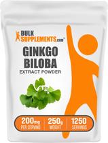 Suplemento BulkSupplements.com Extrato de Ginkgo Biloba 250g Suplemento BulkSupplements.com Extrato de Ginkgo Biloba 250g