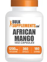 Suplemento BulkSupplements.com Extrato de manga africana 360ct Suplemento BulkSupplements.com Extrato de manga africana 360ct
