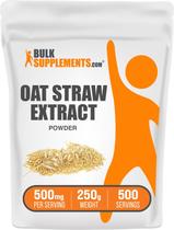 Suplemento BulkSupplements.com Extrato de palha de aveia 250g Suplemento BulkSupplements.com Extrato de palha de aveia 250g