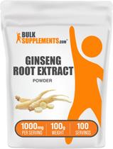 Suplemento BulkSupplements.com Extrato de raiz de ginseng 100g