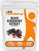 Suplemento BulkSupplements.com Extrato de sabugueiro 250g