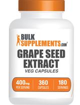 Suplemento BulkSupplements.com Extrato de semente de uva 400 mg