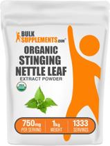 Suplemento BulkSupplements.com Extrato orgânico de urtiga, 1 kg Suplemento BulkSupplements.com Extrato orgânico de urtiga, 1 kg