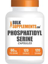 Suplemento BulkSupplements.com Fosfatidilserina 60 mg 120 cápsulas