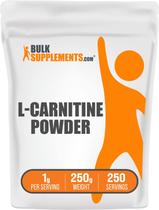 Suplemento BulkSupplements.com L-carnitina em pó 250g