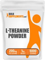 Suplemento BulkSupplements.com L-teanina 200 mg 1 kg Suplemento BulkSupplements.com L-teanina 200 mg 1 kg