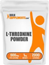 Suplemento BulkSupplements.com L-treonina de 1 kg (pacote com 1)