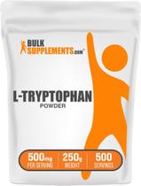 Suplemento BulkSupplements.com L-triptofano em pó 250g Suplemento BulkSupplements.com L-triptofano em pó 250g