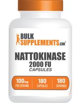 Suplemento BulkSupplements.com Nattokinase 100mg 180 cápsulas Suplemento BulkSupplements.com Nattokinase 100mg 180 cápsulas