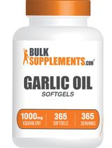Suplemento BulkSupplements.com Óleo de alho 1000 mg x365 cápsulas gelatinosas Suplemento BulkSupplements.com Óleo de alho 1000 mg x365 cápsulas gelatinosas