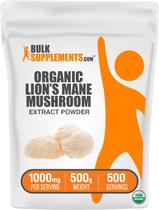 Suplemento BulkSupplements.com Organic Lion's Mane 500g