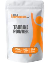 Suplemento BulkSupplements.com Taurina 2000mg 500g
