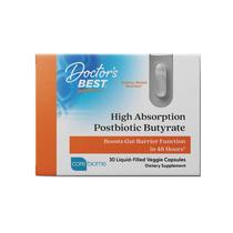 Suplemento Butirato Pós-Biótico de Alta Absorção Doctor's BEST Suplemento Butirato Pós-Biótico de Alta Absorção Doctor's BEST