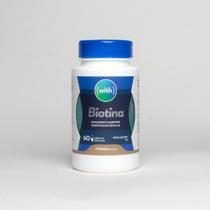Suplemento Cabelo Pele e Unhas Biotina With 200mg com 60 capsulas - With Nutraceuticos