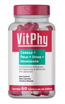 Suplemento Cabelo Pele Unha Imunidade VitPhy - 60 Capsulas