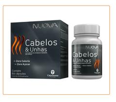 Suplemento Cabelos E Unhas Nuova Com 60Caps - Catarinense - Catarinense Pharma