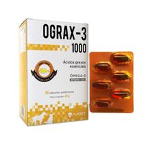Suplemento Cães Gatos Avert Ograx3 1000mg 30 Cápsulas
