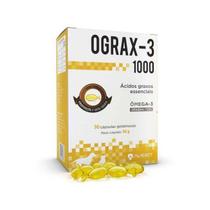 Suplemento Cães/gatos Ograx-3 1000 30cápsulas